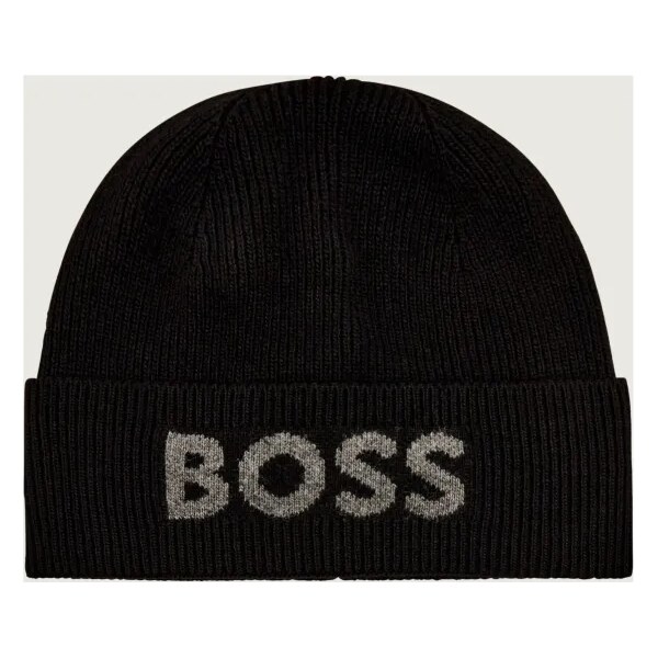 BOSS BLACK Čiapka Elios | s prímesou vlny 65296897