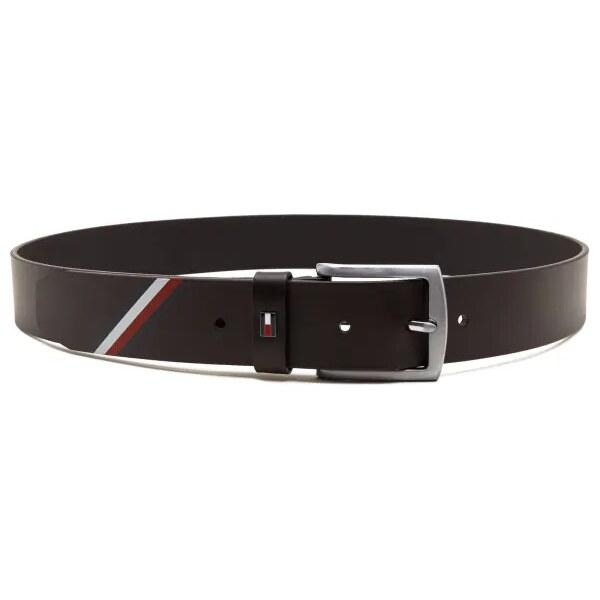 Tommy Hilfiger Kožený opasok denton corporate 45156780