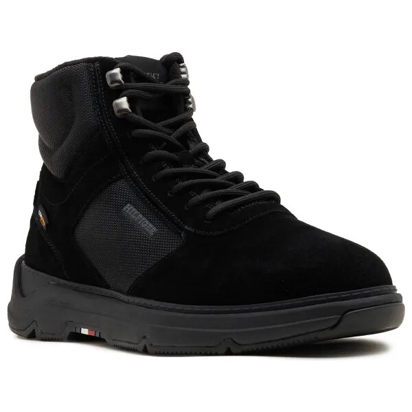 Tommy Hilfiger Šnurovacie topánky CORE W MIX CORDURA HYBRID 44821619