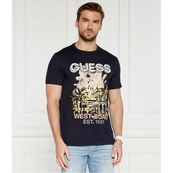 GUESS Tričko WEAST COAST | Regular Fit 53490405
