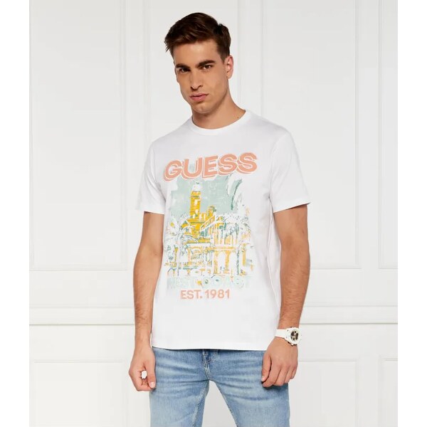 GUESS Tričko WEAST COAST | Regular Fit 53487325