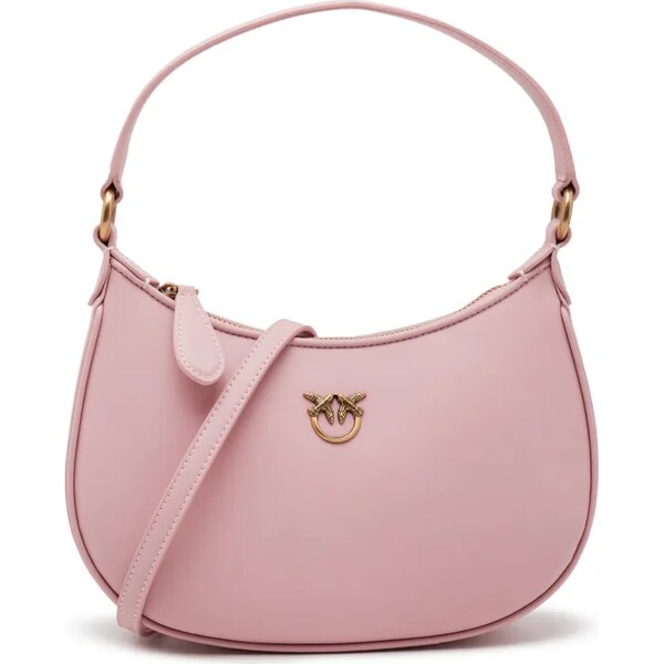 Pinko Kožené hobo HALF MOON MINI VITELLO SETA 44563609