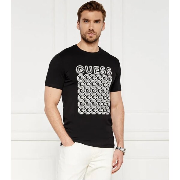 GUESS Tričko G CHAIN | Slim Fit 53271188