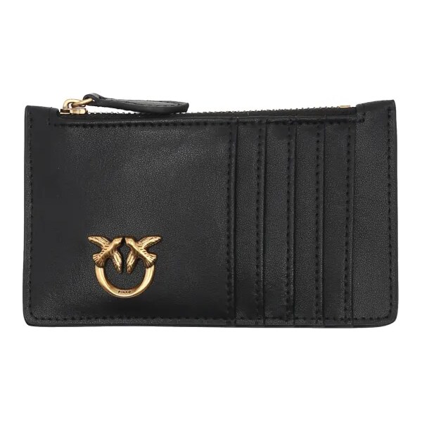 Pinko Kožené puzdro na karty AIRONE 44430137