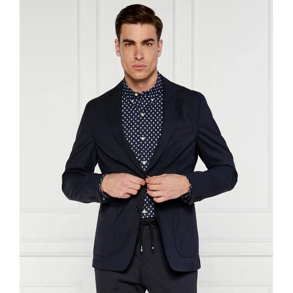 BOSS BLACK Vlnená sako Hanry | Slim Fit | stretch 52542033