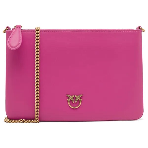 Pinko Listová kabelka FLAT CLASSIC VITELLO SETA 44330843