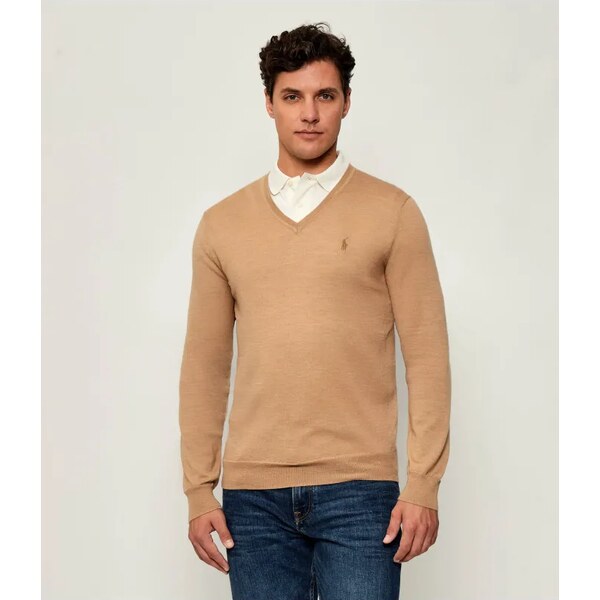 POLO RALPH LAUREN Vlnený sveter | Slim Fit 65274921