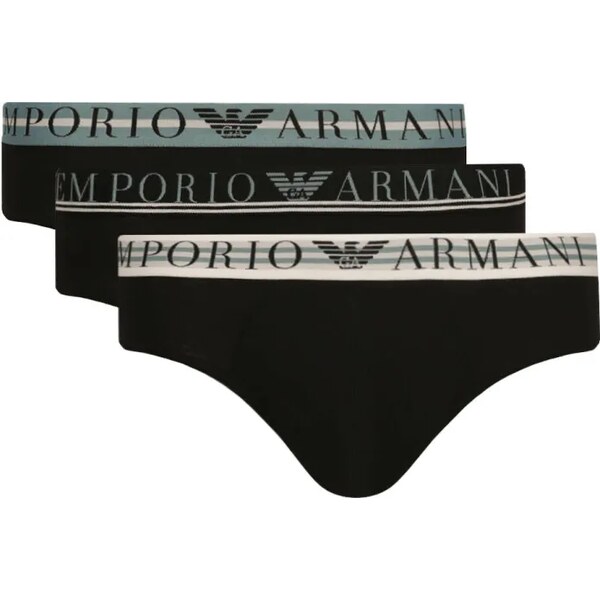 Emporio Armani Slipy 3-balenie 43276828