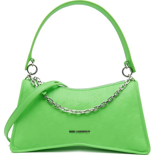 Karl Lagerfeld Kožená kabelka na rameno 42846190