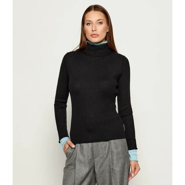 Calvin Klein Jeans Rolák | Slim Fit | s prímesou vlny 65182617