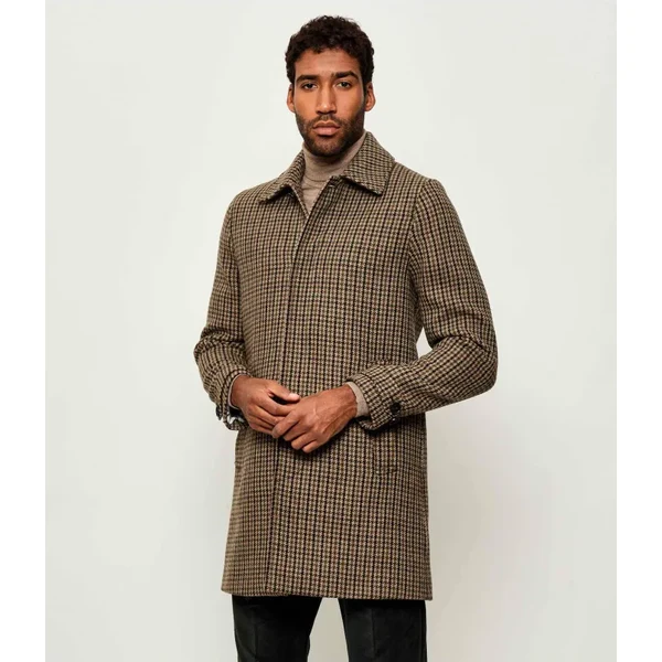 TIGER OF SWEDEN Vlnený kabát Cane 65160683