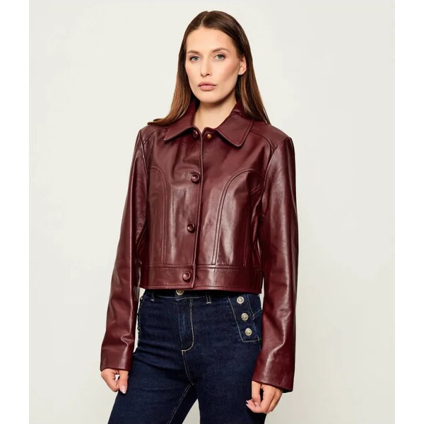 Marc Cain Kožená bunda | regular fit 65083054