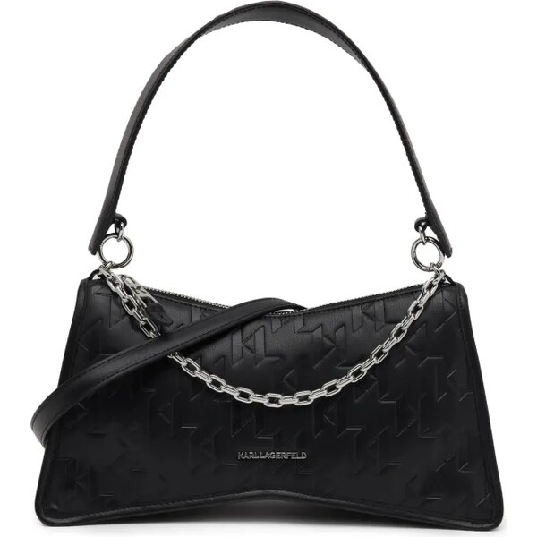 Karl Lagerfeld Kožená kabelka na rameno 41166983