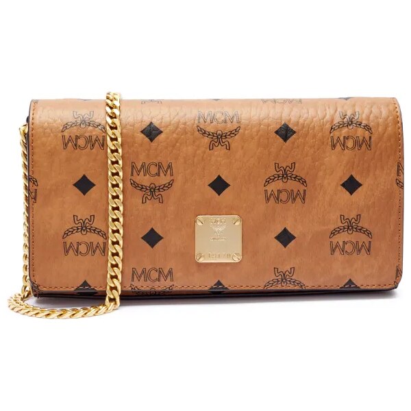 MCM Kožená kabelka na rameno Aren 66090371