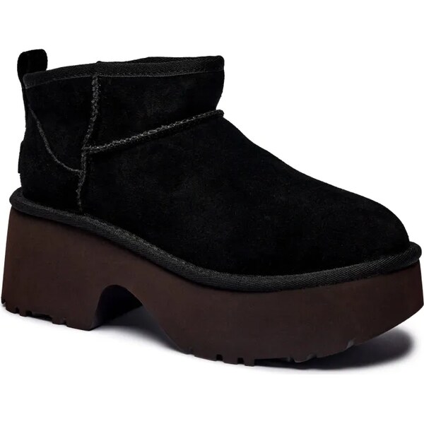 UGG Snehule Classic Ultra Mini New Heights | vlna | semiš 57820093