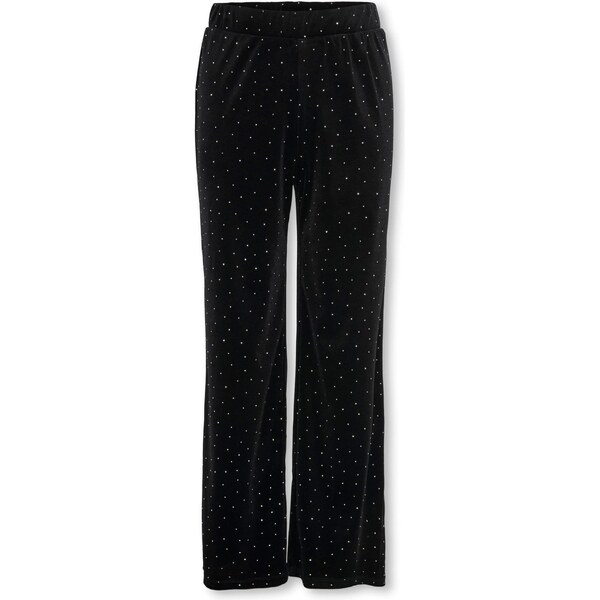 ONLY GIRLS Nohavice KOGVella čierna / strieborná 66052404