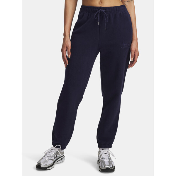 Under Armour Icon Terry Varsity Jogger-BLU Womens Sweatpants - Womens 66150170