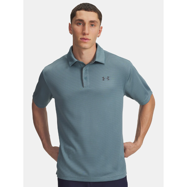 Mens Under Armour Tech Polo-BLU T-Shirt - Mens 66150194