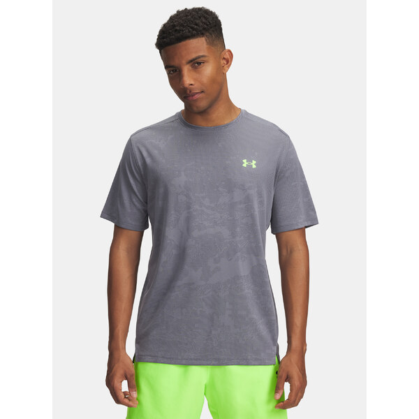 Mens Under Armour UA Tech Vent Jacquard SS-GRY T-Shirt - Mens 66150225