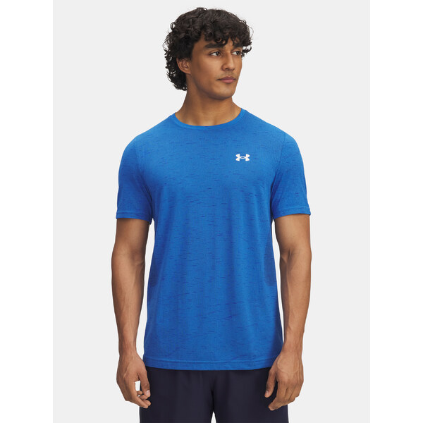 Mens T-shirt Under Armour Vanish Seamless SS-BLU - Mens 67055927