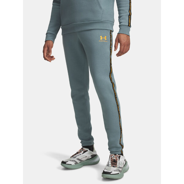 Mens Under Armour UA Icon Fleece Jgr Taping-BLU Sweatpants - Mens 66150234