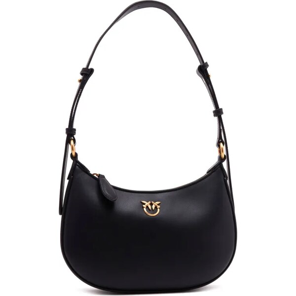 Pinko Kožené hobo HALF MOON MINI FL VITELLO SETA 48117215