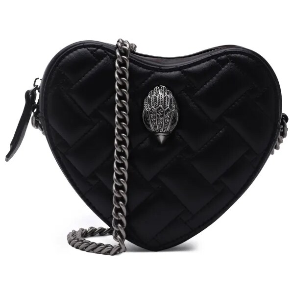 Kurt Geiger Kožená crossbody kabelka 690-KENSINGTON HEART 48103335
