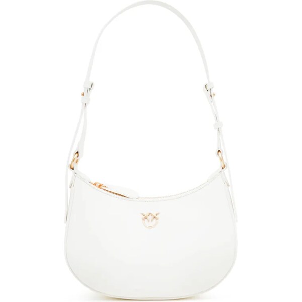 Pinko Kožené hobo HALF MOON MINI FL VITELLO SETA 48089300