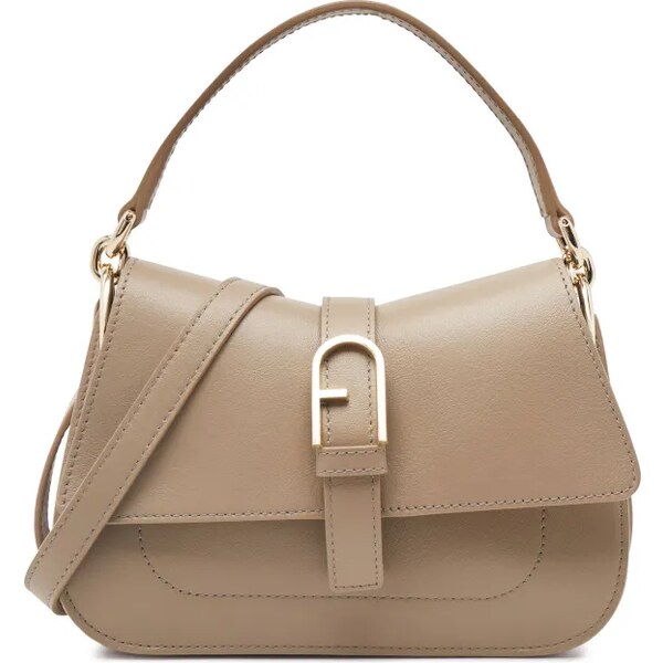 Furla Kožená kabelka na rameno FURLA FLOW 47639274