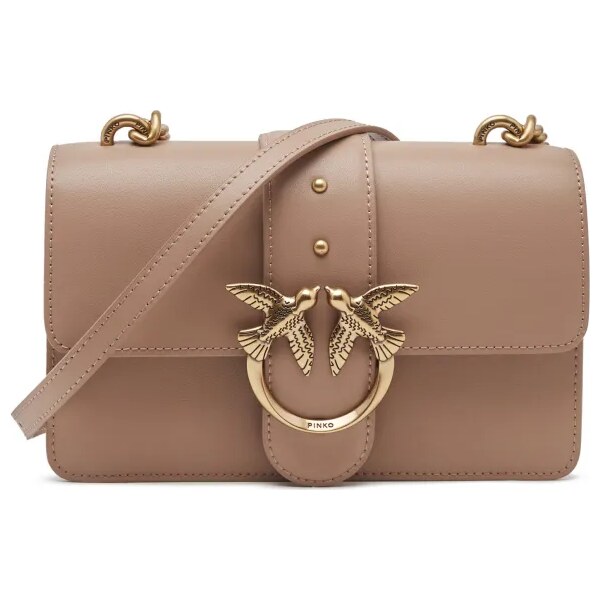 Pinko Skórzana kabelka na rameno LOVE ONE MINI CL PLTT 45416243