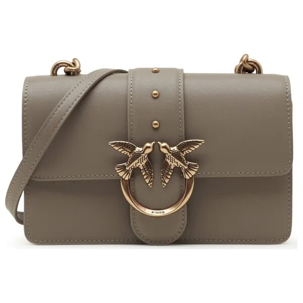 Pinko Skórzana kabelka na rameno LOVE ONE MINI CL PLTT 44870770