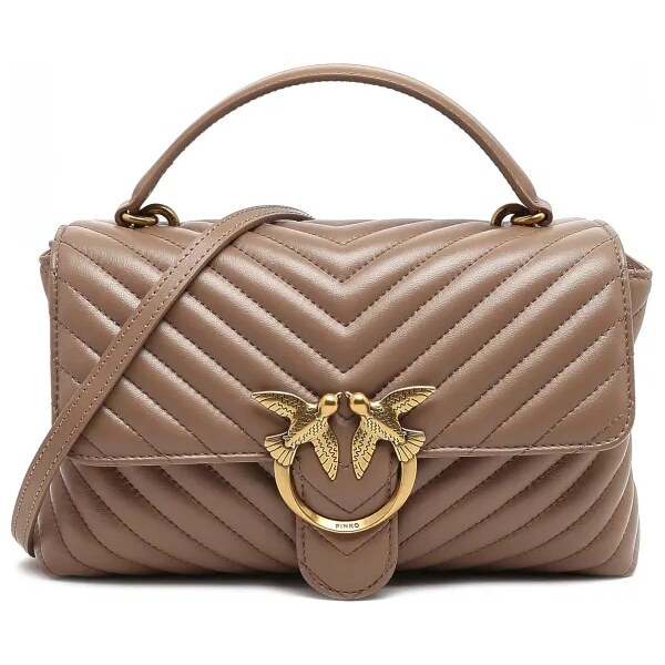 Pinko Kožená kabelka na rameno LOVE LADY PUFF CLASSIC 44365794