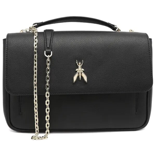 Patrizia Pepe Kožená crossbody kabelka 44077857