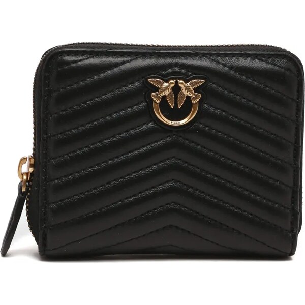 Pinko Kožený peňaženka TAYLOR ZIP AROUND SHEEP NAPPA 37659970