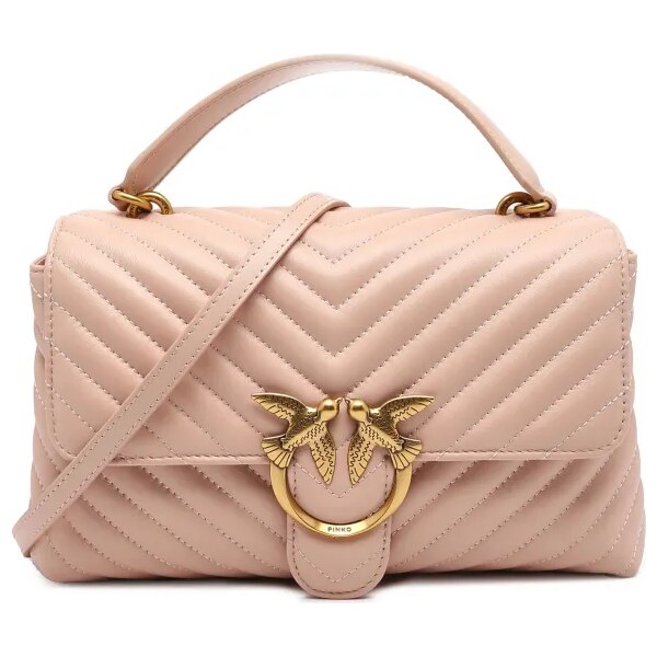 Pinko Kožená kabelka na rameno LOVE LADY PUFF CLASSIC 37392938