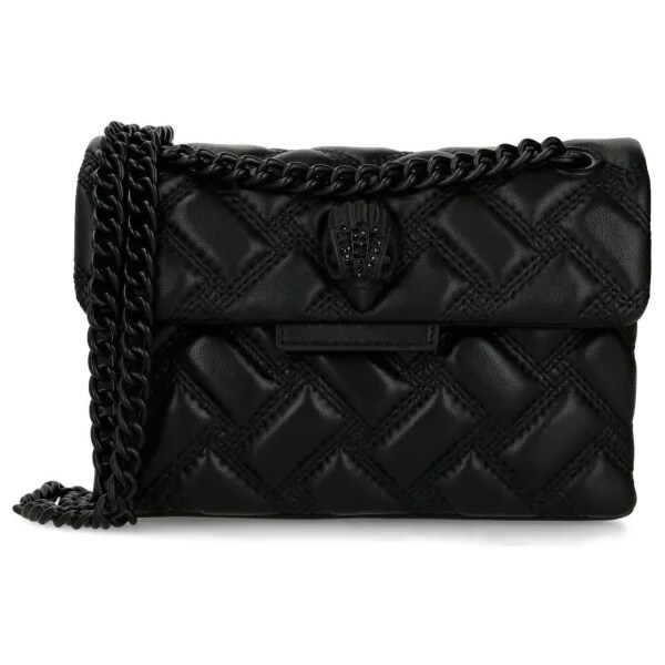 Kurt Geiger Kožená kabelka na rameno MINI KENSINGTON DRENCH 23353614