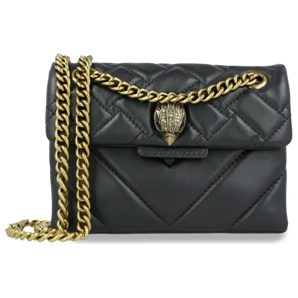 Kurt Geiger Kožená kabelka na rameno MINI KENSINGTON 19892997