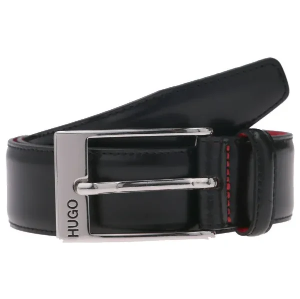 HUGO kožený opasok barney 20679626