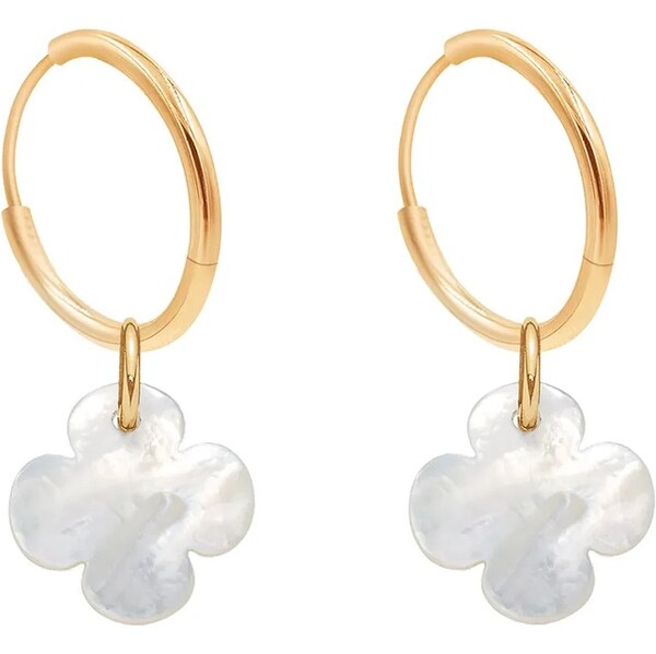 Pozlátené náušnice Lilou 61250733