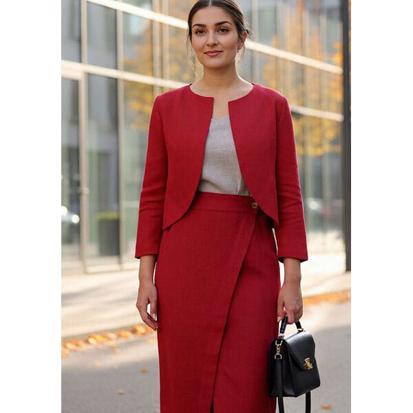 Lotika České autorské bolerko zo 100% lanu Premium quality 46496585