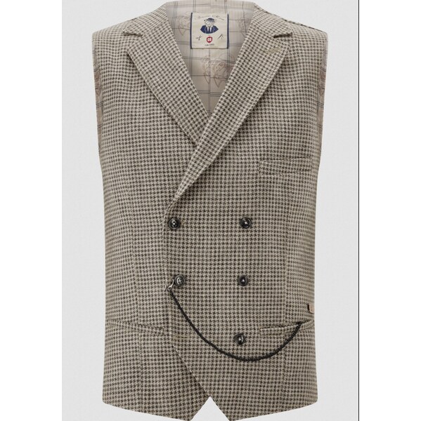 Pánska vesta s retiazkou Saville Row by CLUB OF GENTS slim fit 66114832