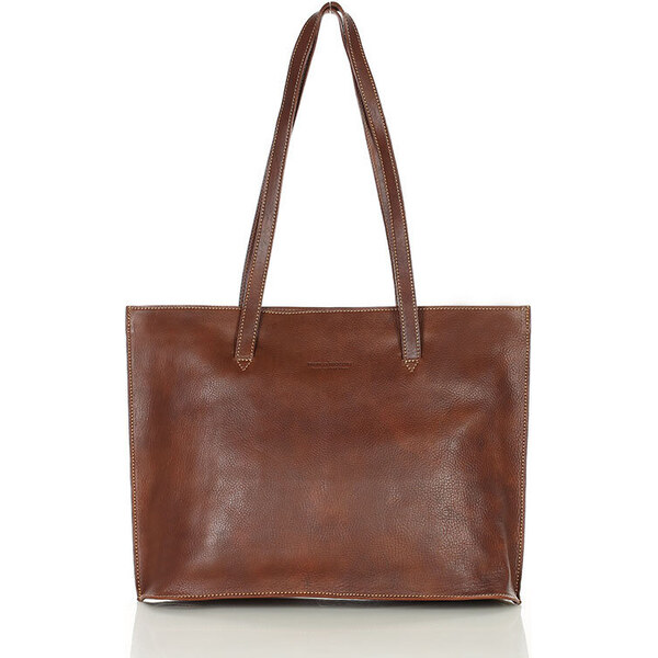 MARCO MAZZINI Hnedá dámska business kabelka (420b) 57254588