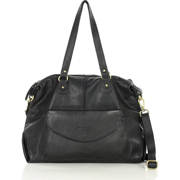 MARCO MAZZINI Čierna dámska shopper kabelka (vs106a) 57113252