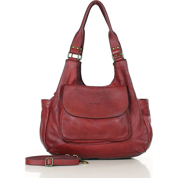 MARCO MAZZINI Vínová retro kabelka (v154i) 58256856