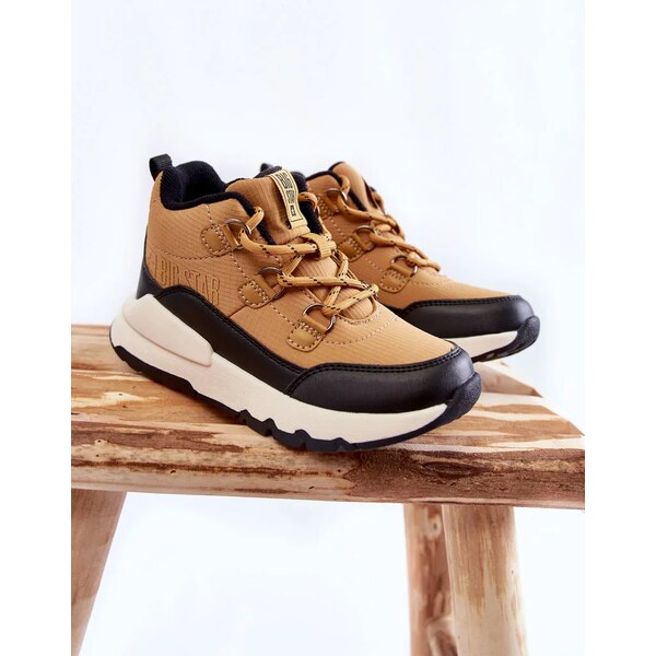 Big Star Shoes Dětské boty Memory Foam Big Star KK374118 velbloud 53391988