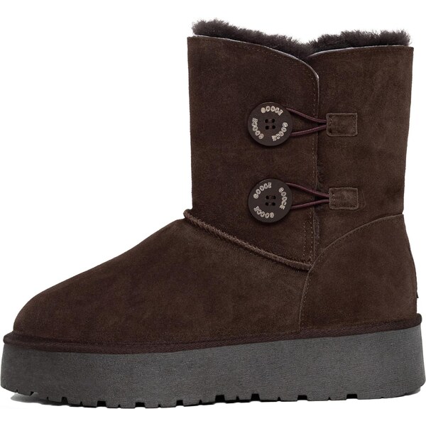 Gooce Nízke čižmy Hubbard čokoládová 66119678
