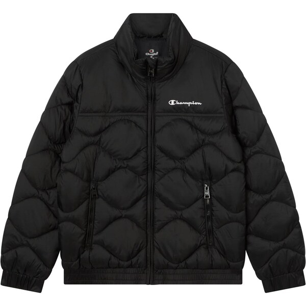 Champion Authentic Athletic Apparel Prechodná bunda čierna / biela 66119895