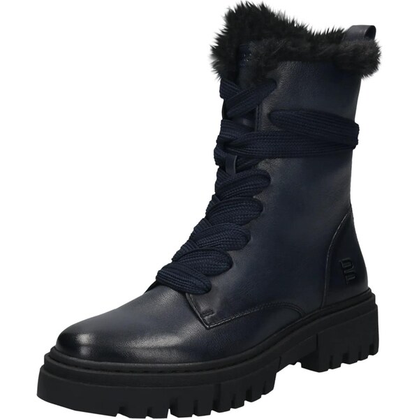 TT. BAGATT Šnurovacie členkové čižmy tmavomodrá 66120337