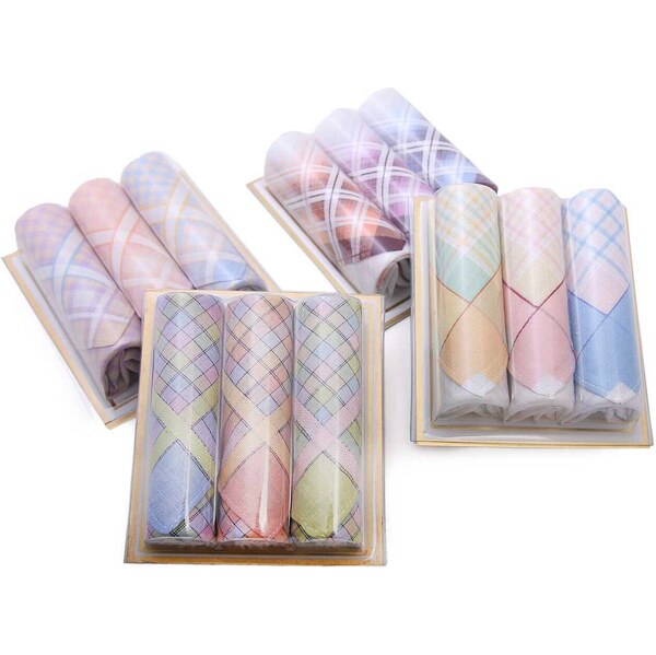 Etex Dámske vreckovky L16 darčeková krabička (3 ks) 66159891