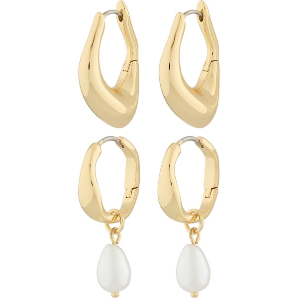 & Other Stories Náušnice zlatá / perlovo biela 66120645